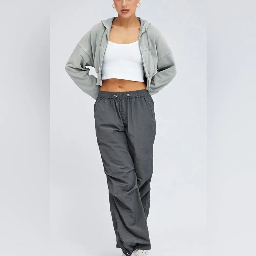 Bershka parachute pants